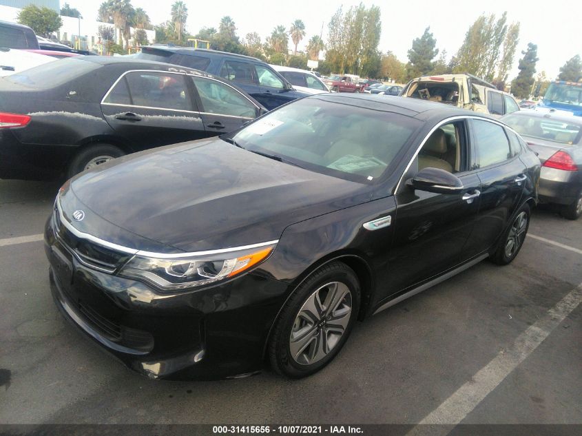 2017 KIA OPTIMA HYBRID EX KNAGU4LC8H5006737