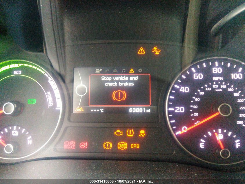 2017 KIA OPTIMA HYBRID EX KNAGU4LC8H5006737