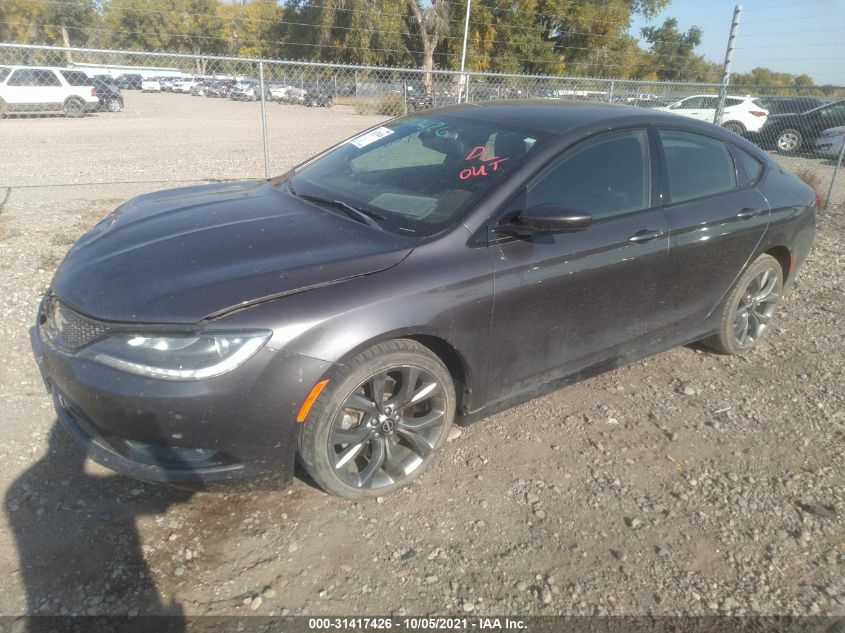 2015 CHRYSLER 200 S 1C3CCCDG6FN589617
