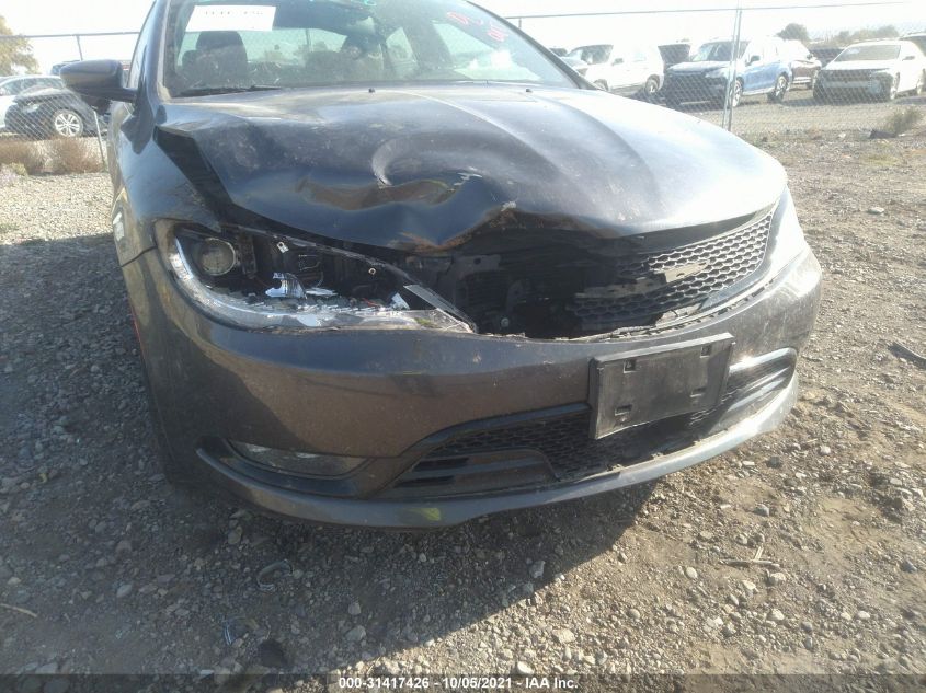 2015 CHRYSLER 200 S 1C3CCCDG6FN589617