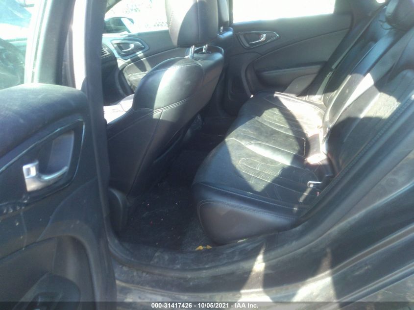 2015 CHRYSLER 200 S 1C3CCCDG6FN589617