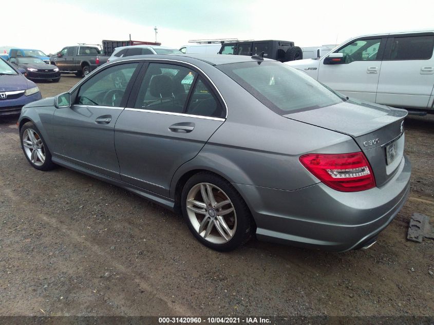 2014 MERCEDES-BENZ C-CLASS C 300 WDDGF8AB3EA951859