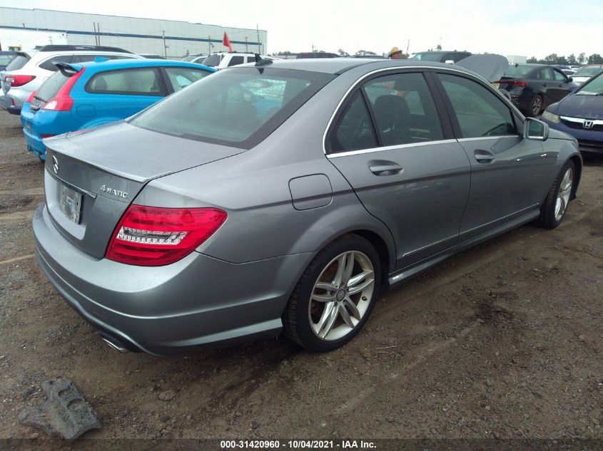 2014 MERCEDES-BENZ C-CLASS C 300 WDDGF8AB3EA951859