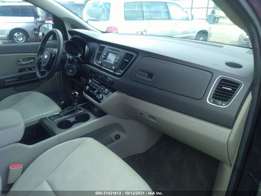 2015 KIA SEDONA LX KNDMB5C19F6026633