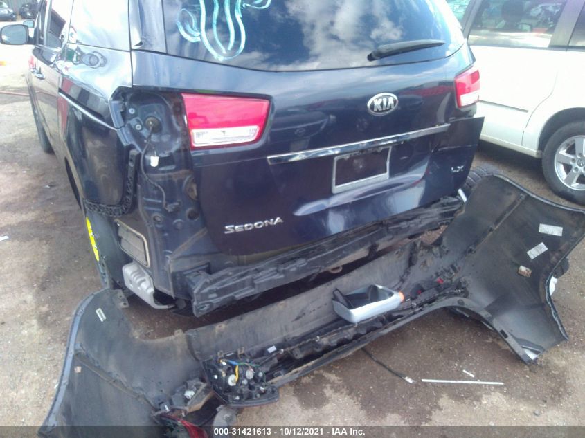 2015 KIA SEDONA LX KNDMB5C19F6026633