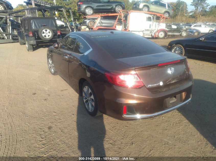 2013 HONDA ACCORD CPE EX-L 1HGCT1B8XDA020707