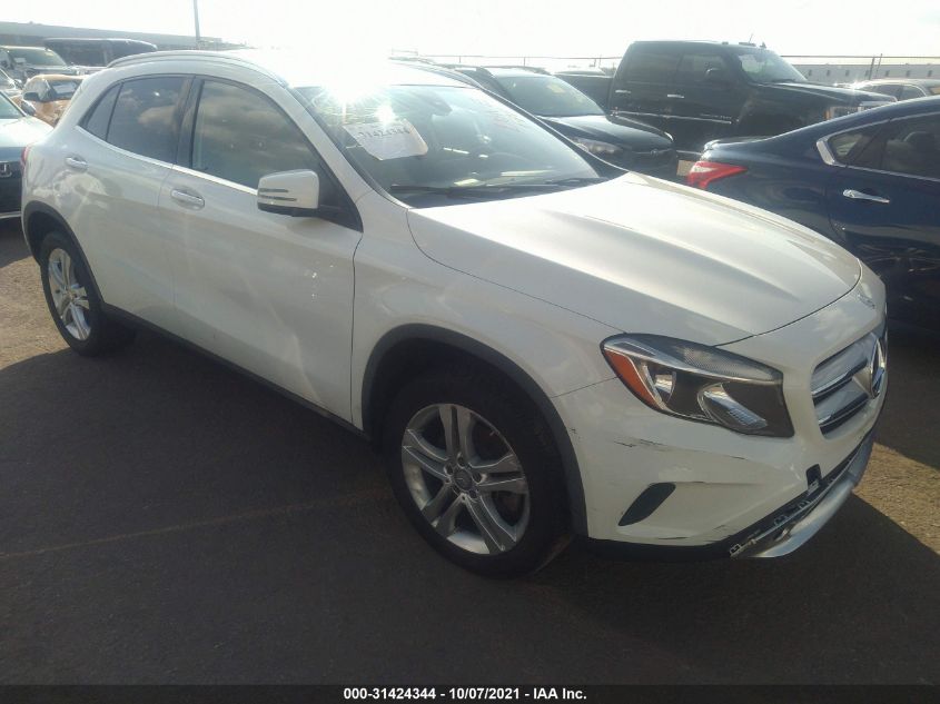 2016 MERCEDES-BENZ GLA GLA 250 WDCTG4EB0GJ214432