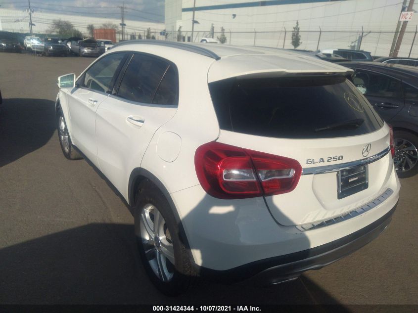 2016 MERCEDES-BENZ GLA GLA 250 WDCTG4EB0GJ214432