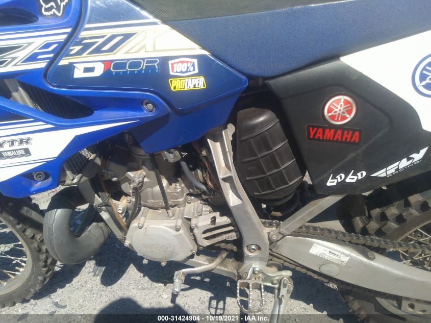 2016 YAMAHA YZ250 X JYACG38C7GA001106