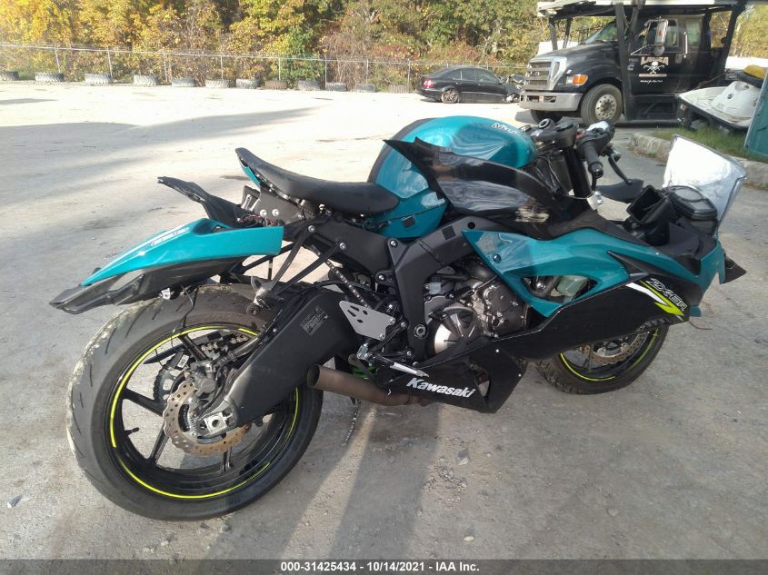 2021 KAWASAKI ZX636 K JKBZXJH12MA008337