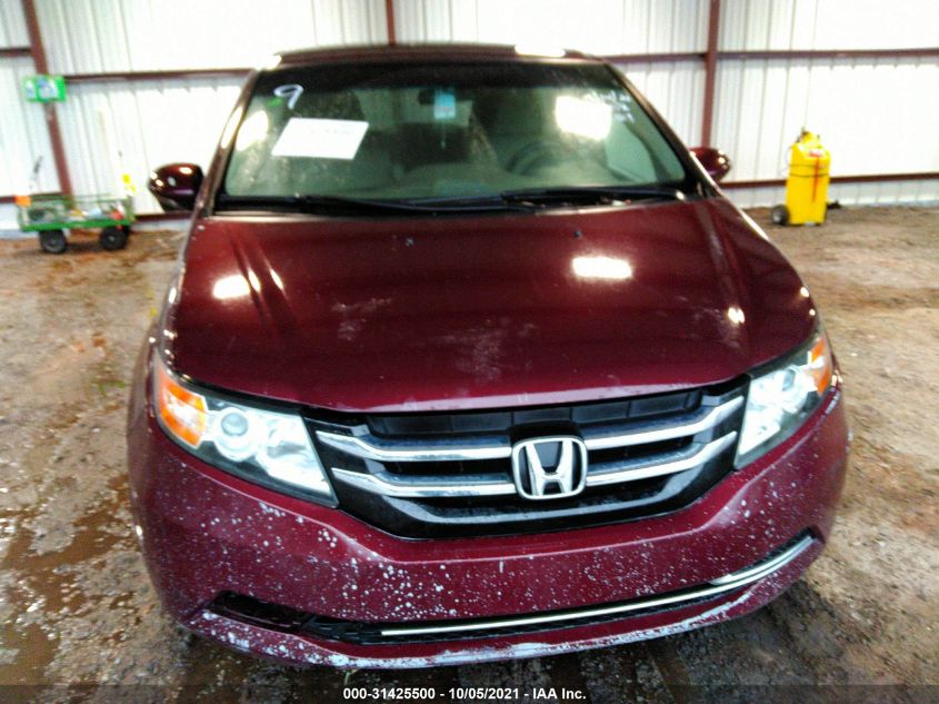 2014 HONDA ODYSSEY EX 5FNRL5H43EB044358