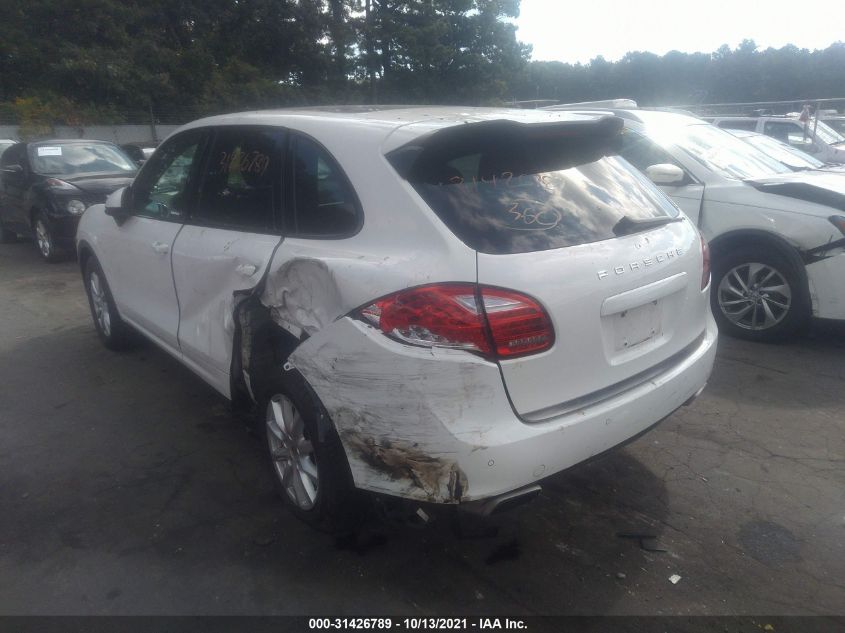 2013 PORSCHE CAYENNE WP1AA2A25DLA10474