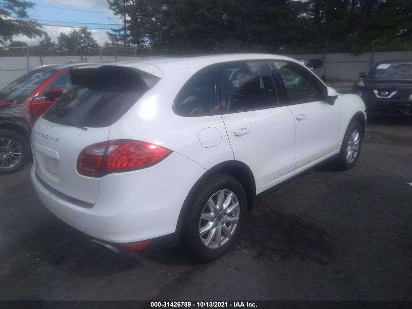 2013 PORSCHE CAYENNE WP1AA2A25DLA10474