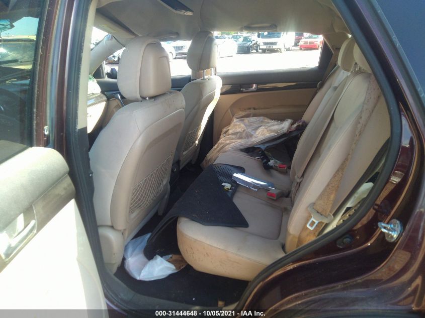 2013 KIA SORENTO LX 5XYKT3A66DG399517