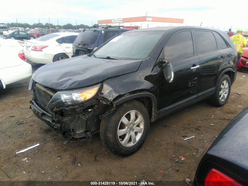 2013 KIA SORENTO LX 5XYKT3A1XDG348011