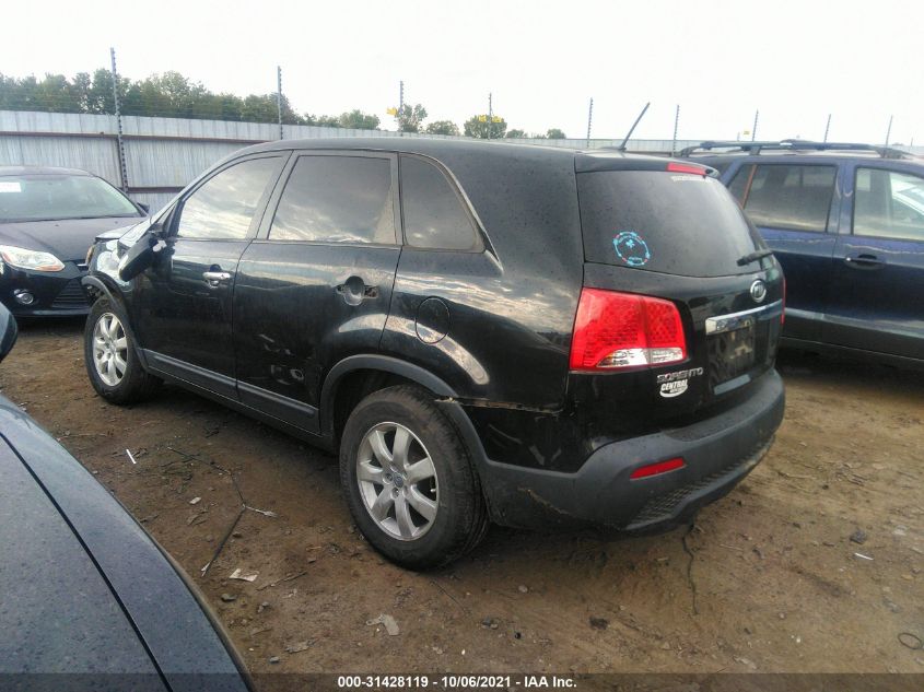 2013 KIA SORENTO LX 5XYKT3A1XDG348011
