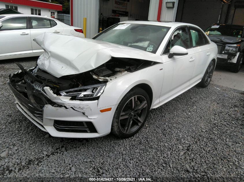 2018 AUDI A4 PREMIUM PLUS WAUENAF4XJA133980
