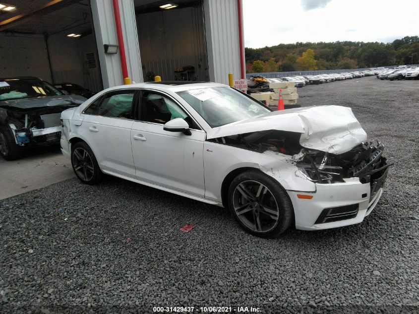 2018 AUDI A4 PREMIUM PLUS WAUENAF4XJA133980