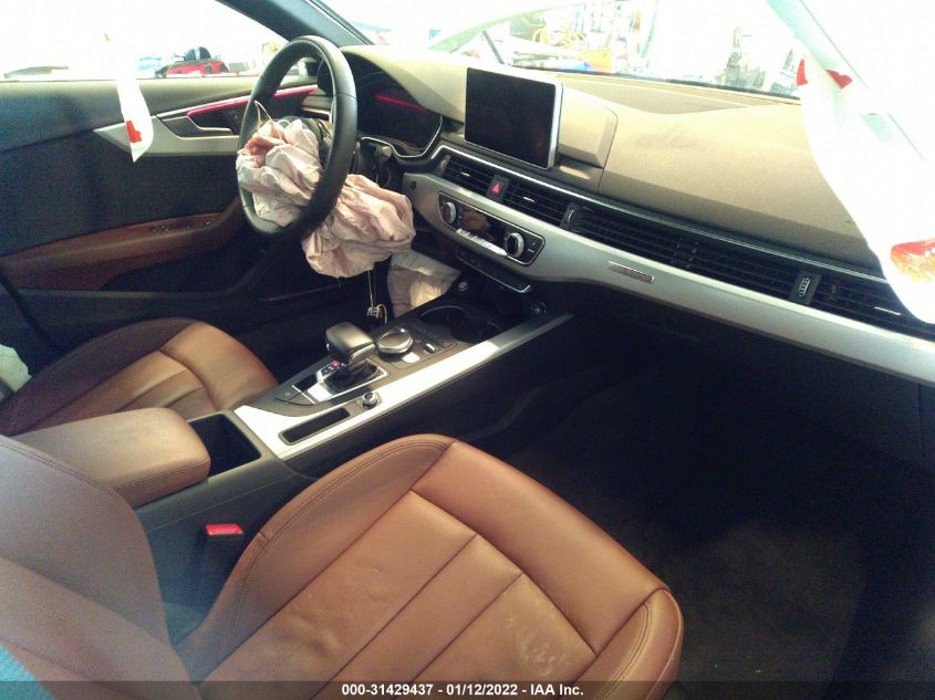 2018 AUDI A4 PREMIUM PLUS WAUENAF4XJA133980