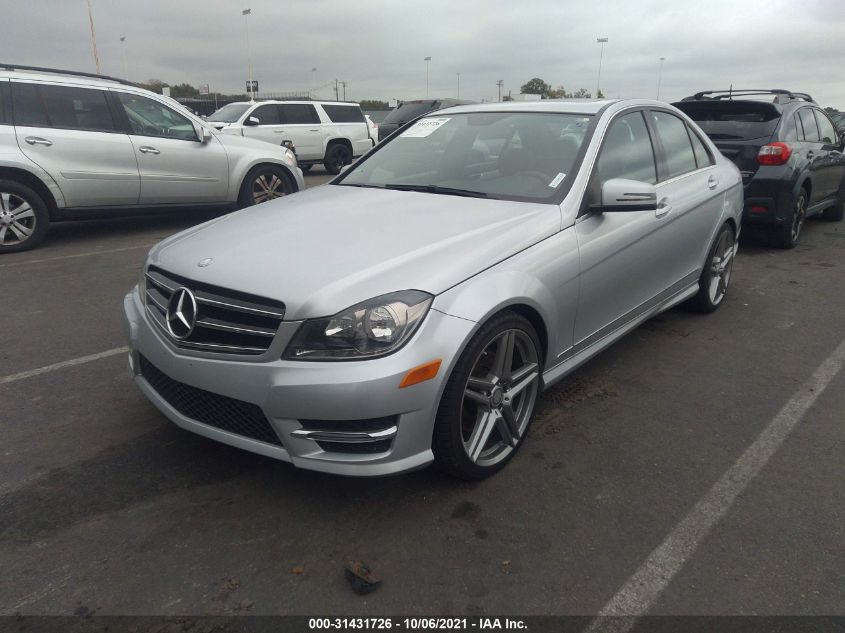 2014 MERCEDES-BENZ C-CLASS C 300 WDDGF8AB1EG244708