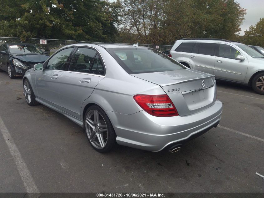 2014 MERCEDES-BENZ C-CLASS C 300 WDDGF8AB1EG244708