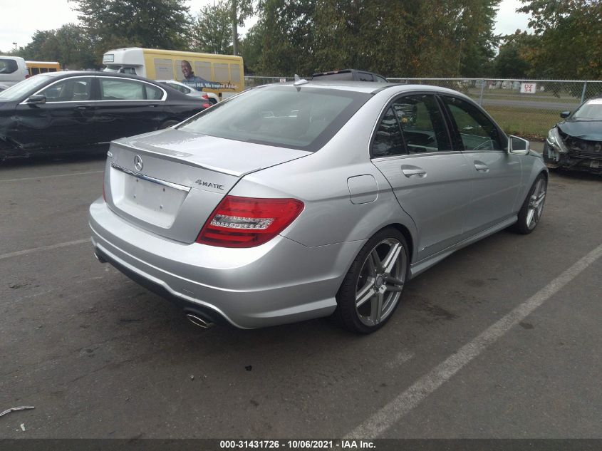 2014 MERCEDES-BENZ C-CLASS C 300 WDDGF8AB1EG244708