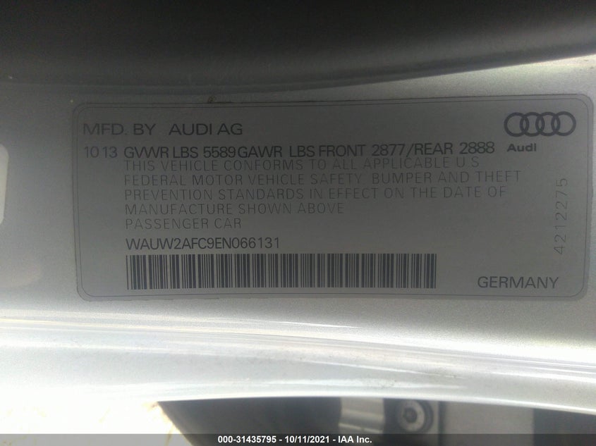 Audi S7 2014