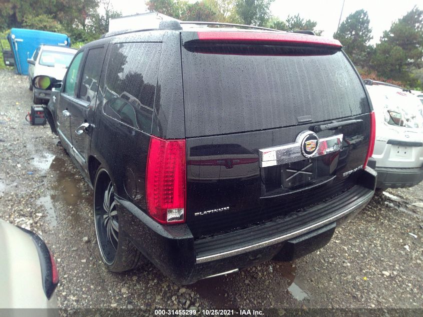 2013 CADILLAC ESCALADE PLATINUM EDITION 1GYS4DEF9DR102801
