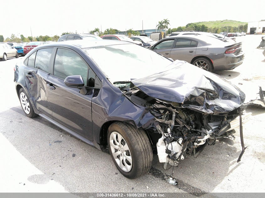 2020 TOYOTA COROLLA VIN: 5YFEPRAEXLP027524