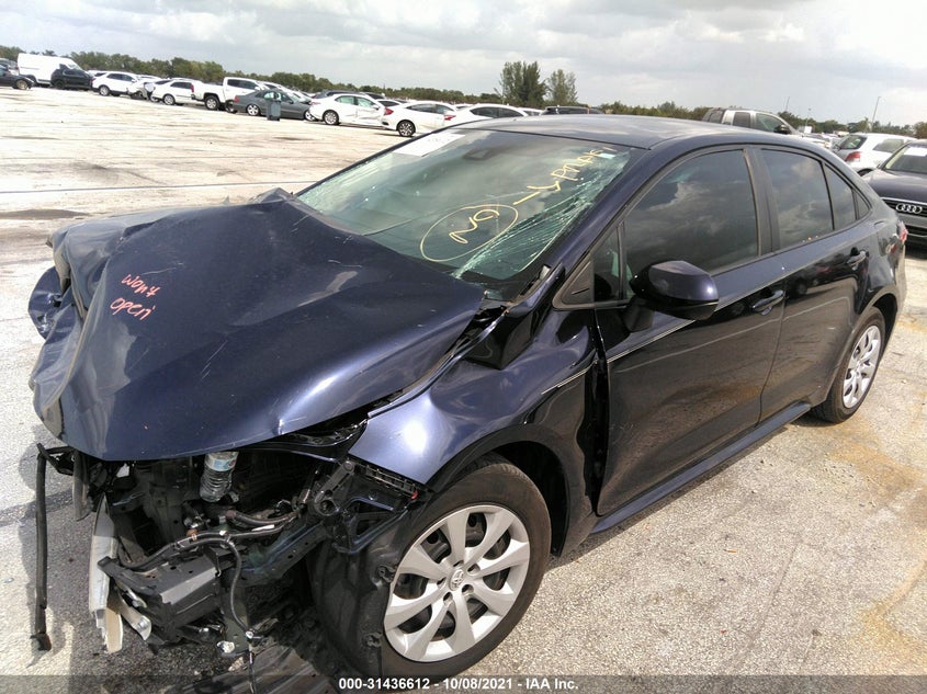 2020 TOYOTA COROLLA VIN: 5YFEPRAEXLP027524