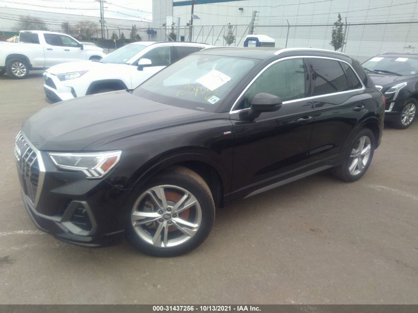 2020 AUDI Q3 S LINE PREMIUM PLUS WA1EECF32L1063538