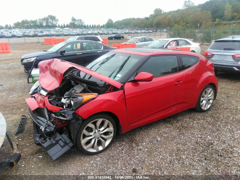 2015 HYUNDAI VELOSTER KMHTC6AD3FU235188