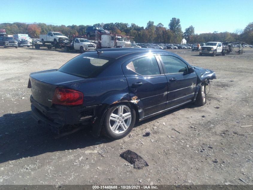 2013 DODGE AVENGER SXT 1C3CDZCB2DN626469