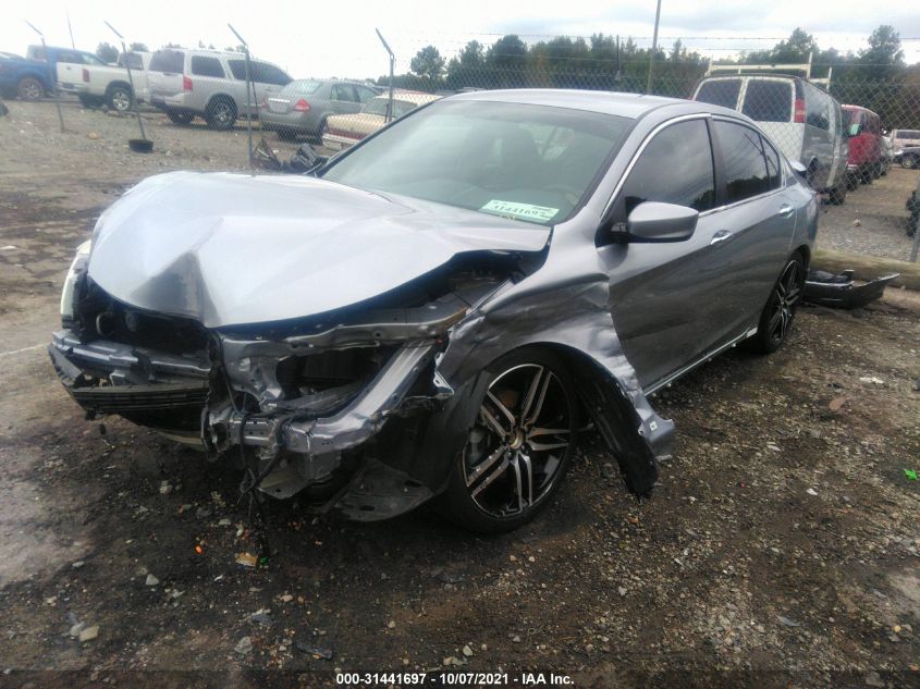 2016 HONDA ACCORD SEDAN SPORT 1HGCR2F57GA230786