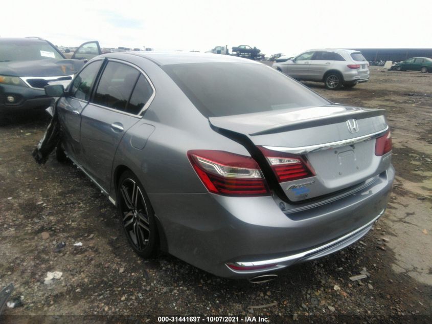 2016 HONDA ACCORD SEDAN SPORT 1HGCR2F57GA230786