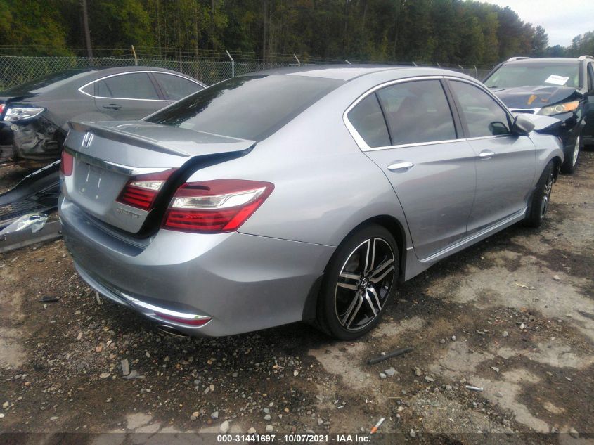 2016 HONDA ACCORD SEDAN SPORT 1HGCR2F57GA230786