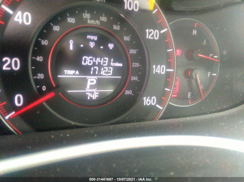 2016 HONDA ACCORD SEDAN SPORT 1HGCR2F57GA230786