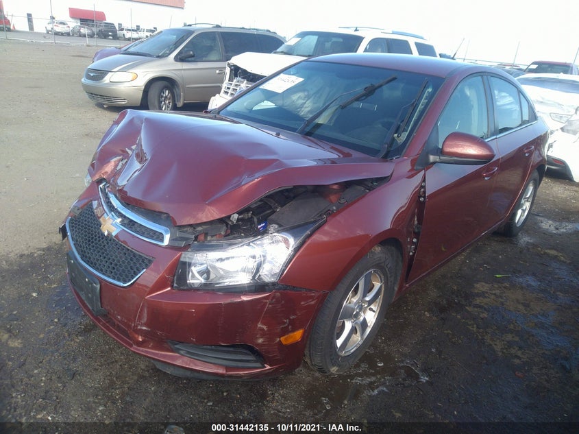 2012 CHEVROLET CRUZE VIN: 1G1PF5SC7C7204042