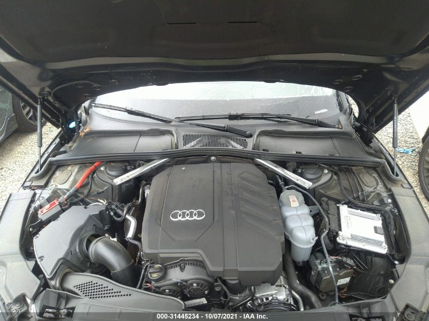 2021 AUDI A4 SEDAN PREMIUM WAUABAF49MN007159
