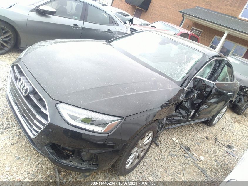 2021 AUDI A4 SEDAN PREMIUM WAUABAF49MN007159