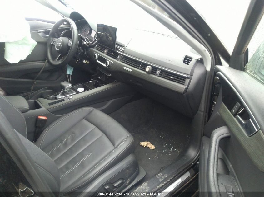 2021 AUDI A4 SEDAN PREMIUM WAUABAF49MN007159