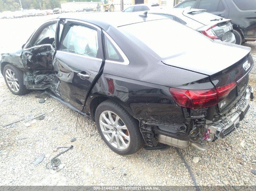 2021 AUDI A4 SEDAN PREMIUM WAUABAF49MN007159