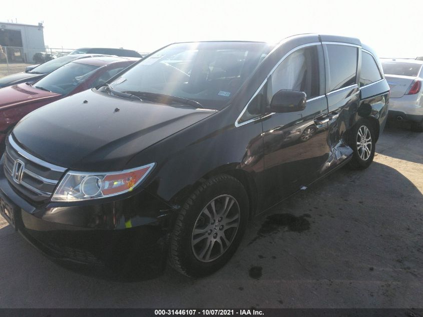 2013 HONDA ODYSSEY EX-L 5FNRL5H64DB087154