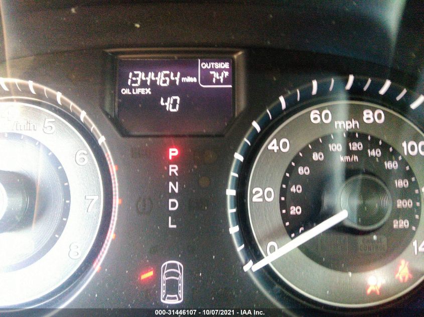 2013 HONDA ODYSSEY EX-L 5FNRL5H64DB087154