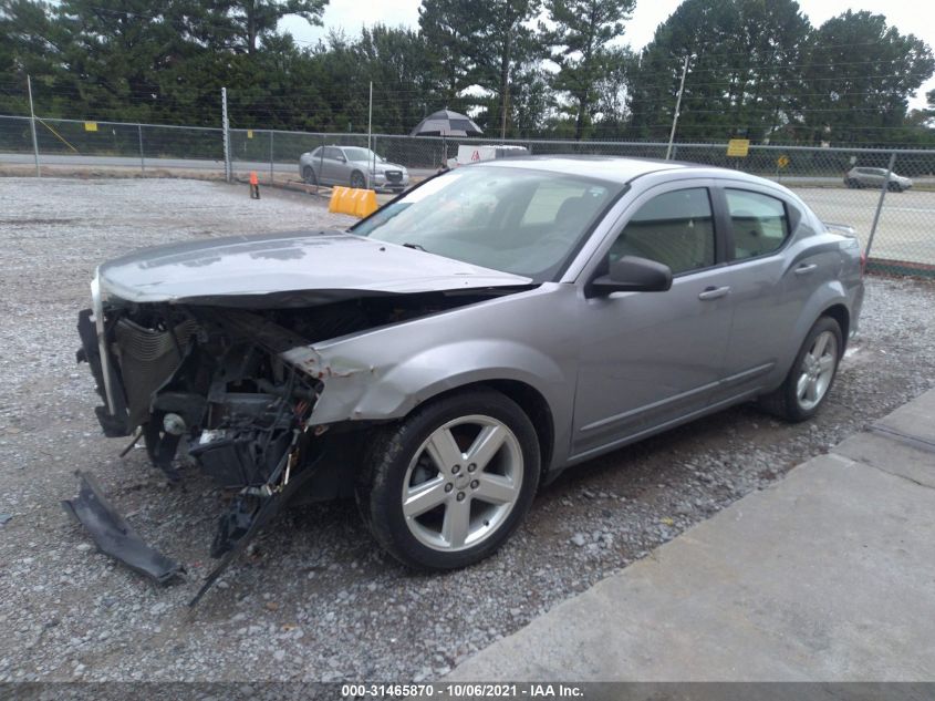 2013 DODGE AVENGER SE 1C3CDZABXDN662929