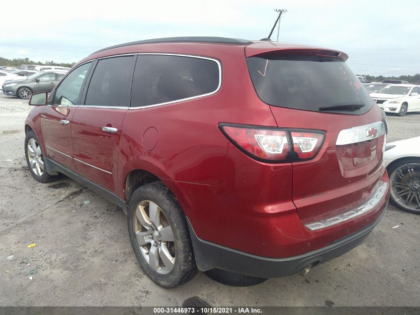 2014 CHEVROLET TRAVERSE LTZ 1GNKRJKD4EJ186851