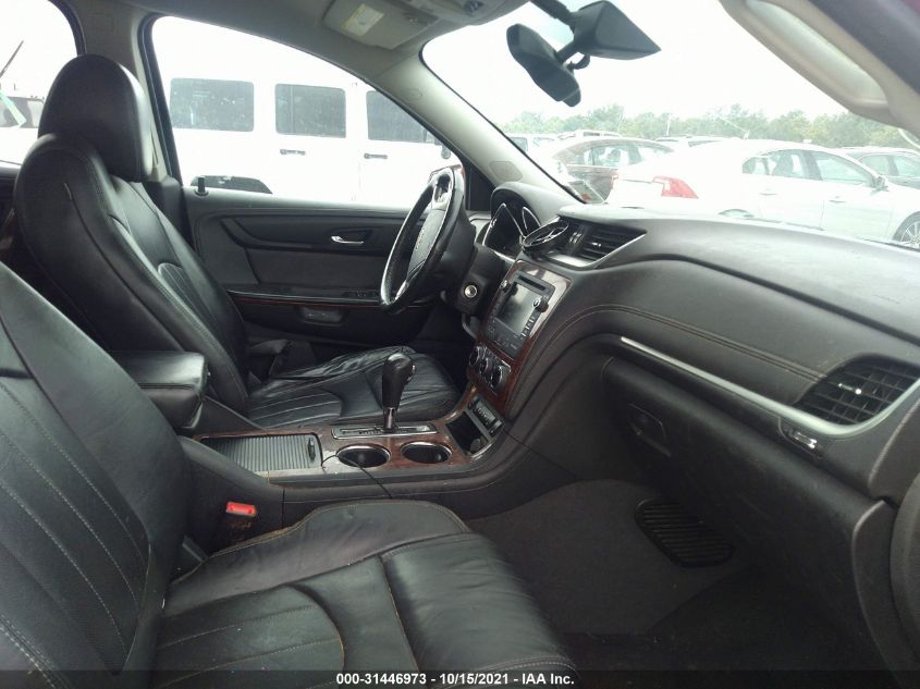 2014 CHEVROLET TRAVERSE LTZ 1GNKRJKD4EJ186851