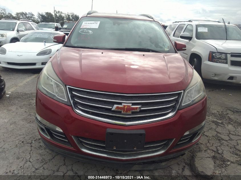 2014 CHEVROLET TRAVERSE LTZ 1GNKRJKD4EJ186851