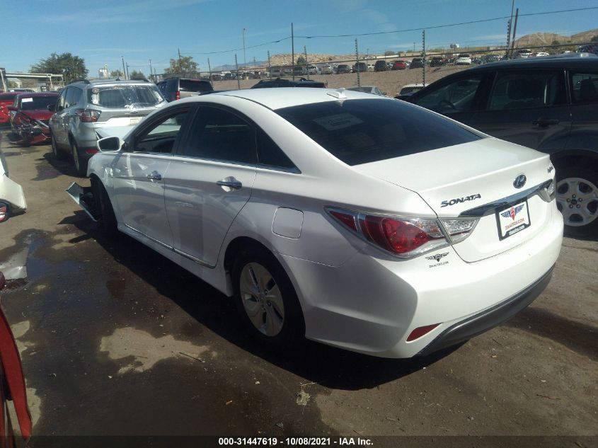 2015 HYUNDAI SONATA HYBRID KMHEC4A46FA139750
