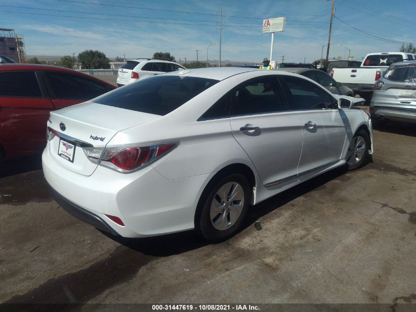 2015 HYUNDAI SONATA HYBRID KMHEC4A46FA139750